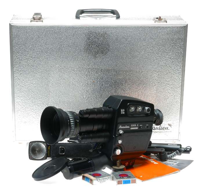 Beaulieu 5008 S Super 8 Movie Camera Cine Kit Case
