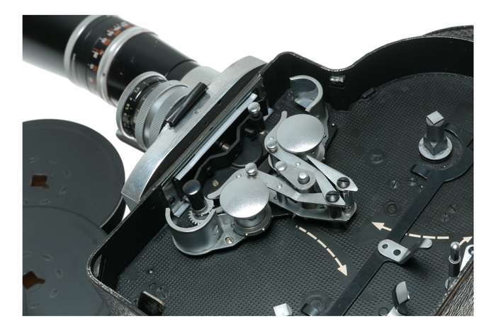 Bolex H16 Reflex Cine Camera f/3.3 Macro-Yvar 150, f/1.4 25mm H16 RX Lens