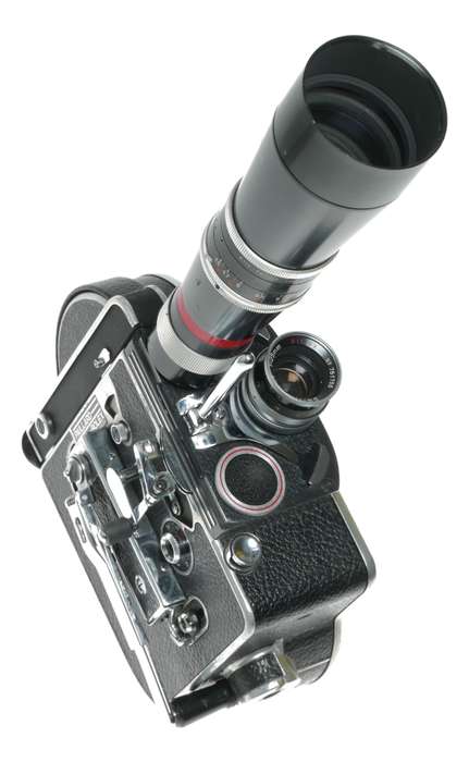 Bolex H16 Reflex Cine Camera f/3.3 Macro-Yvar 150, f/1.4 25mm H16 RX Lens