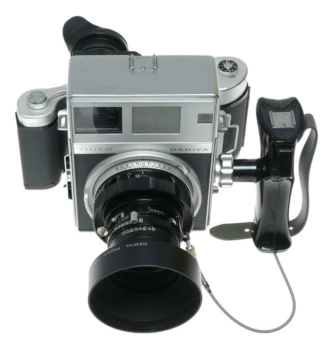 Mamiya Press Super 23 camera 100mm f/3.5 Grip set Xtra