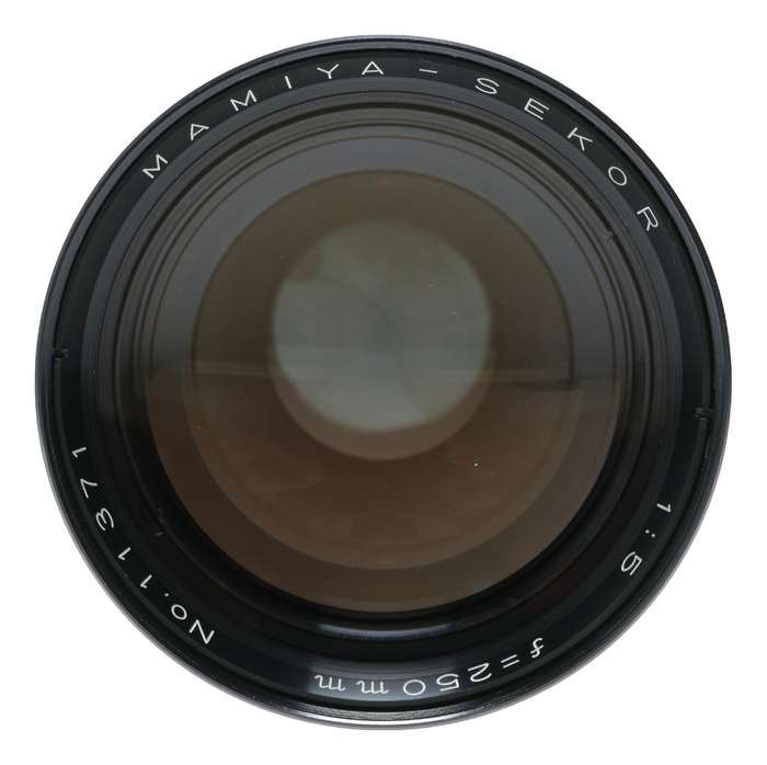 Mamiya-Sekor 250mm f/5 Lens for Press 23 System with Hood set