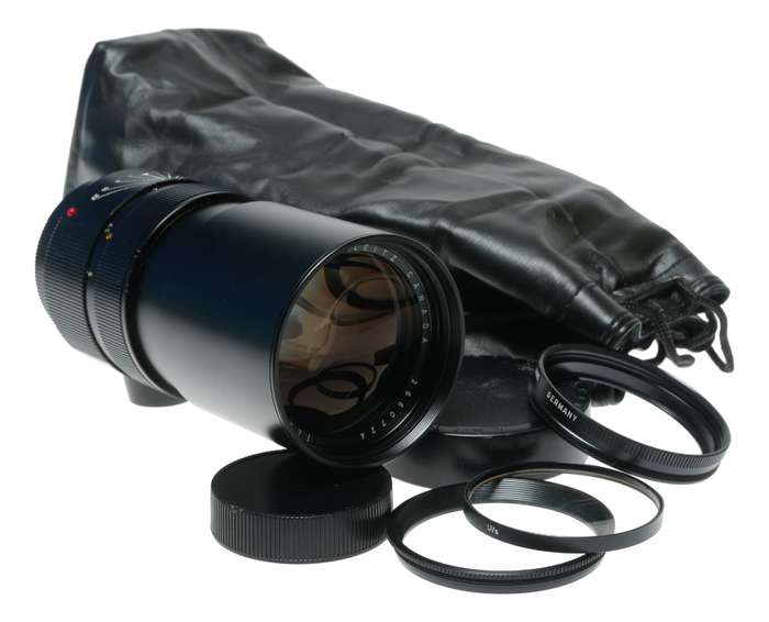 Leitz Telyt-R 250mm f/4 for Leica R Mount SLR camera lens