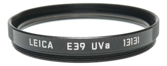 Leica E39 UVa 13131 Black Filter 39mm Germany