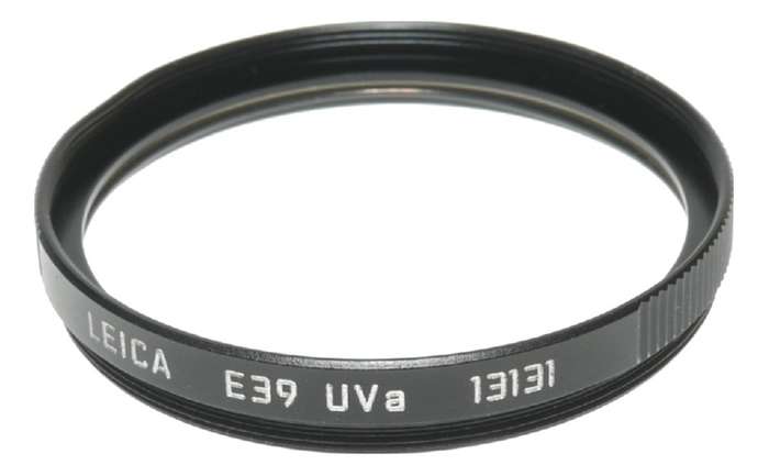 Leica E39 UVa 13131 Black Filter 39mm Germany