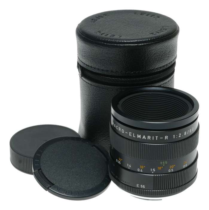 Leica Macro-Elmarit-R 60mm f/2.8 Lens 3-Cam Germany
