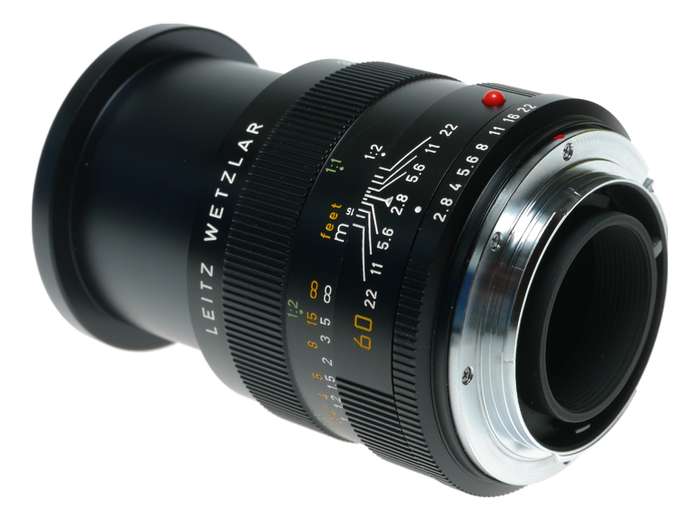 Leica Macro-Elmarit-R 60mm f/2.8 Lens 3-Cam Germany