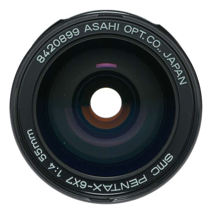Pentax SMC 55mm f/4 for 6x7 67 67ii Medium Format camera lens