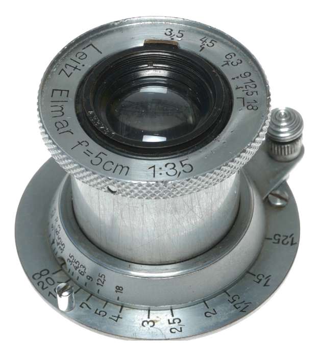 Leitz Elmar 5cm f/3.5 LTM M39 Collapsible camera Lens 1937