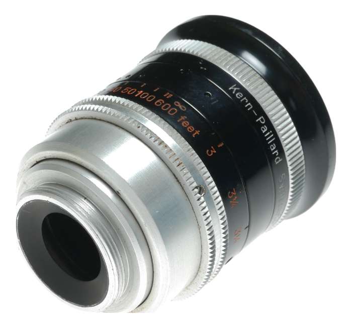 Kern-Paillard Pizar 50mm f/1.8 Cine Lens C-Mount Bolex H16 RX Switar