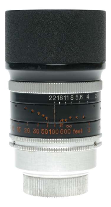 Kern-Paillard Pizar 50mm f/1.8 Cine Lens C-Mount Bolex H16 RX Switar