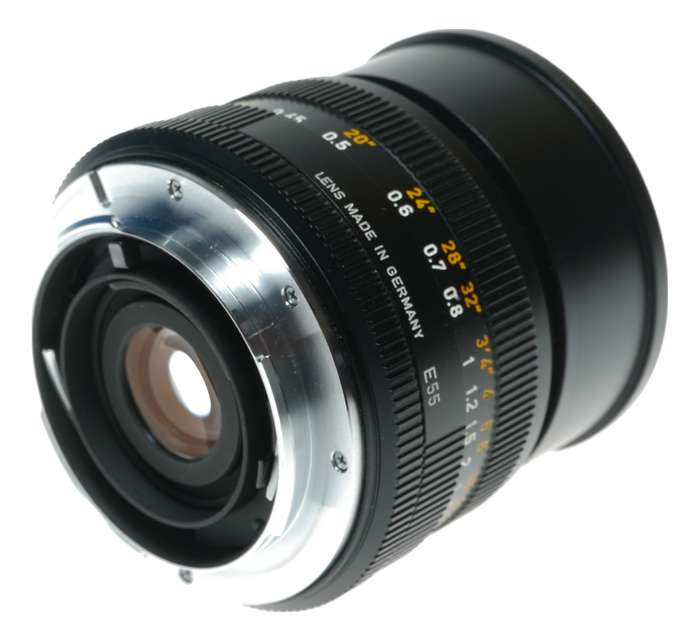 Leica Elmarit-R 35mm SLR f/2.8 3-Cam Lens caps case