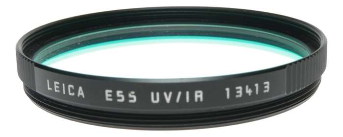 Leica E55 UV/IR 13413 Black Filter 55mm Germany