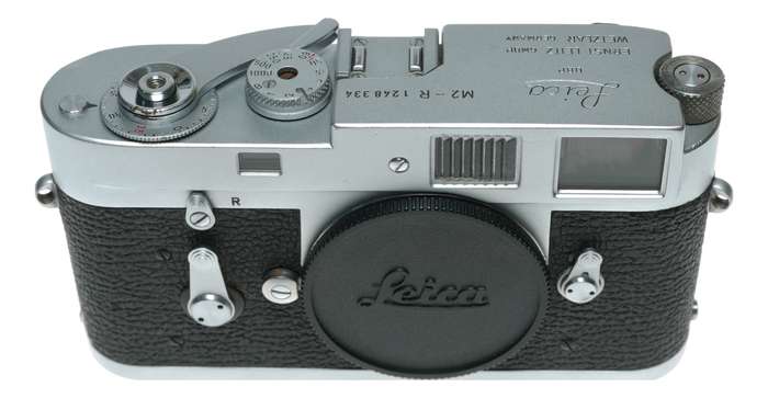 Leica M2-R Silver Rangefinder Film Camera Body 1968 Rare