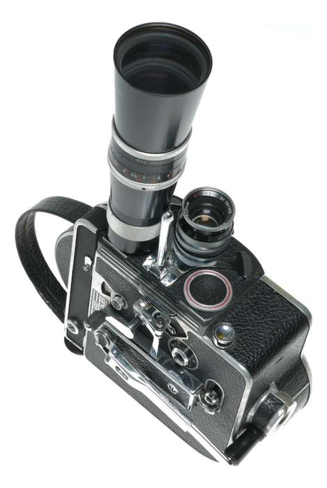 Bolex H16 Reflex Cine Camera f/3.3 Macro-Yvar 150, f/1.4 25mm H16 RX Lens