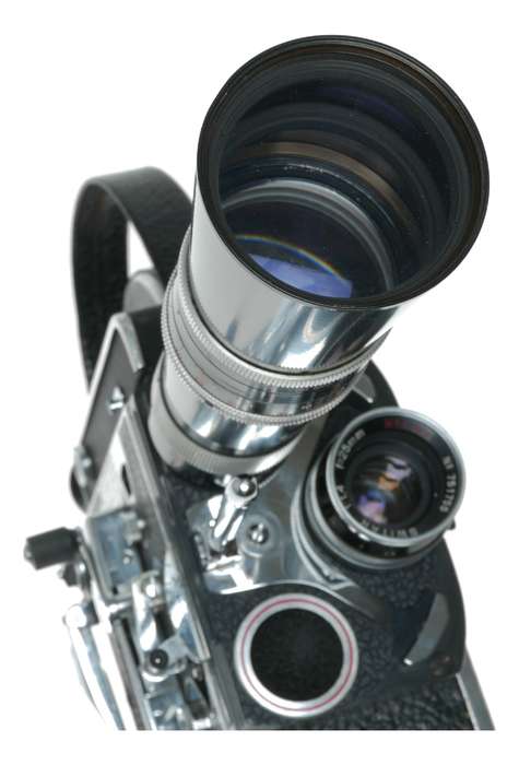 Bolex H16 Reflex Cine Camera f/3.3 Macro-Yvar 150, f/1.4 25mm H16 RX Lens