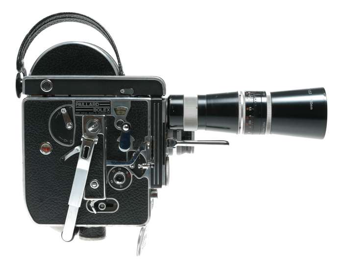 Bolex H16 Reflex Cine Camera f/3.3 Macro-Yvar 150, f/1.4 25mm H16 RX Lens