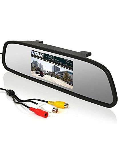 Car Rear View Mirror Monitor With 4.3 inch TFT LCD Monitor