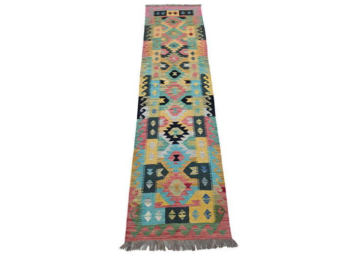 Fine Afghan Choubi Kilim Runner - 286 x 78 CM