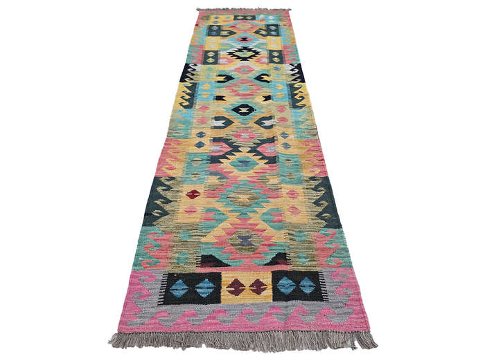 Fine Afghan Choubi Kilim Runner - 286 x 78 CM