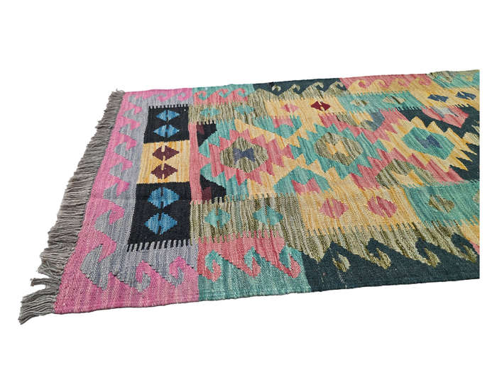 Fine Afghan Choubi Kilim Runner - 286 x 78 CM
