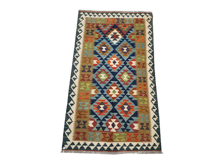 Beautiful Afghan Maimana Kilim - 202 x 122 CM