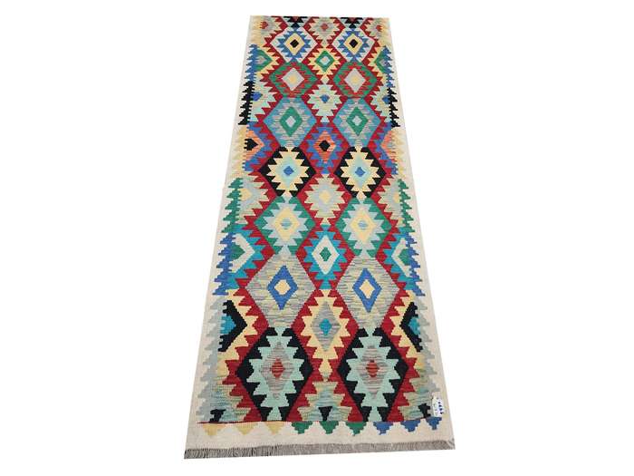Gorgeous Afghan Choubi Kilim Runner-  296 x 85 CM