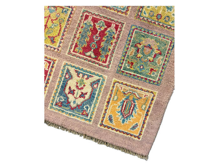 Beautiful Afghan Ariana Handmade Carpet 86 x 63 CM