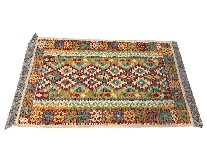 Beautiful Afghan Bedside Kilim - 158 x 100 CM