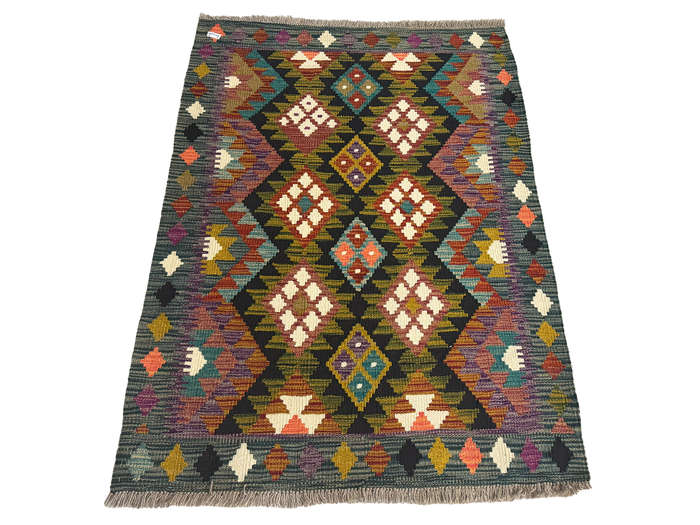 Fine Afghan Handmade Kilim Rug- 146 x 105 CM