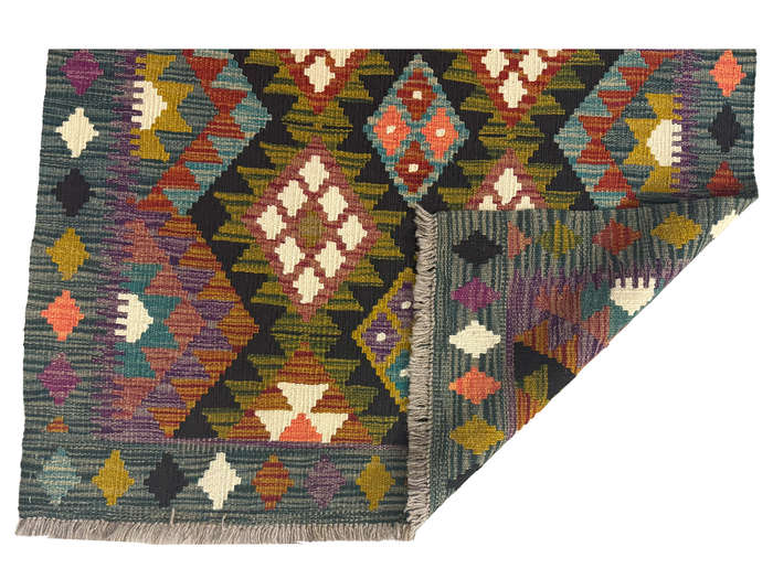 Fine Afghan Handmade Kilim Rug- 146 x 105 CM