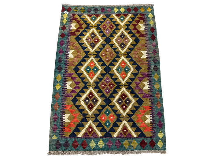 Stunning Afghan Handmade Kilim Rug- 142 x 99 CM