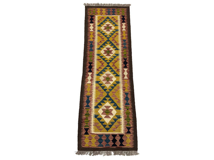 Beautiful Afghan Handmade Kilim Runner -191 x 63 CM