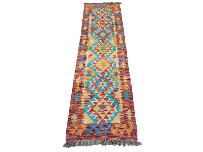 Gorgeous Afghan Choubi kilim Runner 197 x 61 CM