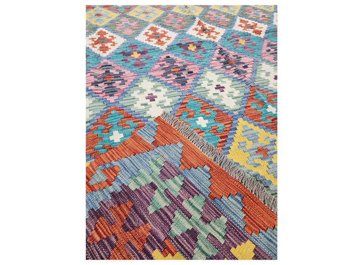 Fine Afghan Choubi Kilim 290 X 210 CM
