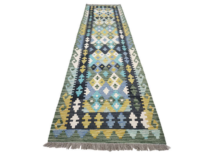 Beautiful Afghan Choubi Kilim Runner-  294 x 84 CM