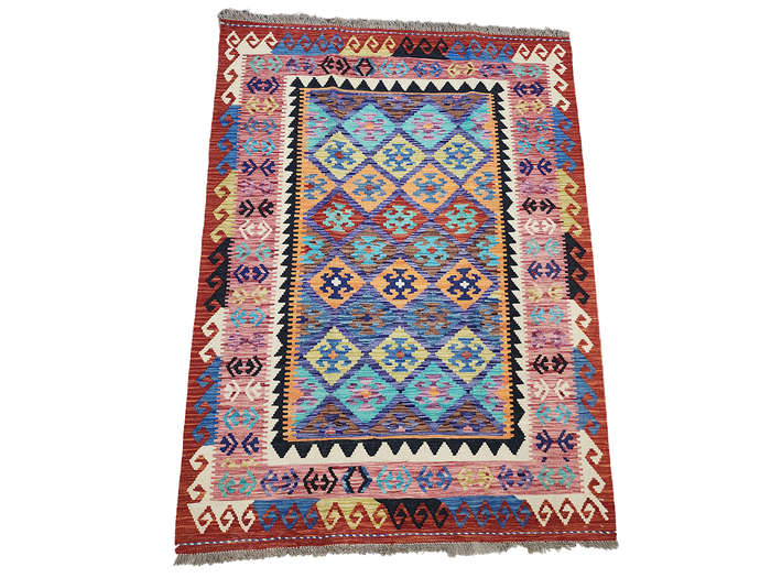 Beautiful Afghan Handmade Choubi kilim 174 x 133 CM