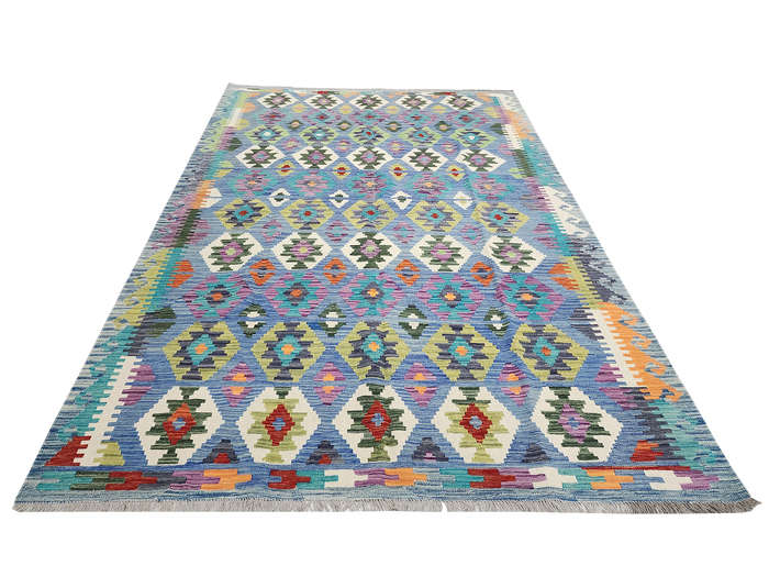 Afghan Handmade Choubi Kilim 295 X 203 CM
