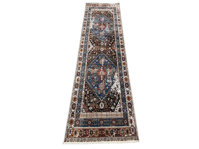 Multicolor Vintage Style Passage Runner 300 x 80 CM