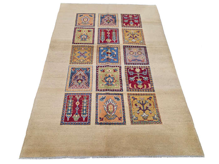 Gorgeous Afghan Handmade Carpet 187 x 118 CM