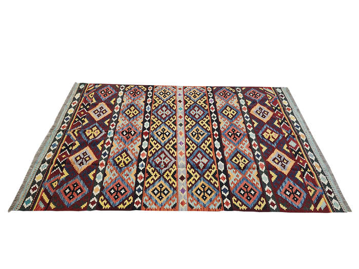 Gorgeous Afghan Handwoven Choubi Kilim 239 x 184 CM
