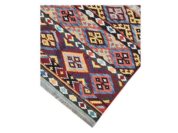 Gorgeous Afghan Handwoven Choubi Kilim 239 x 184 CM
