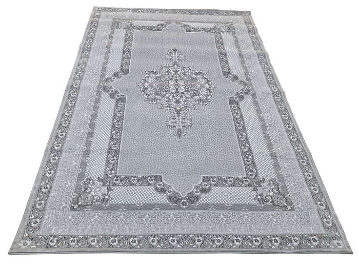 Grey Classic Style Machine Made Carpet - 230 x 160 CM