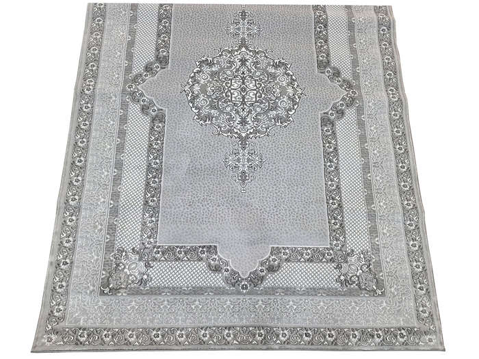 Grey Classic Style Machine Made Carpet - 230 x 160 CM