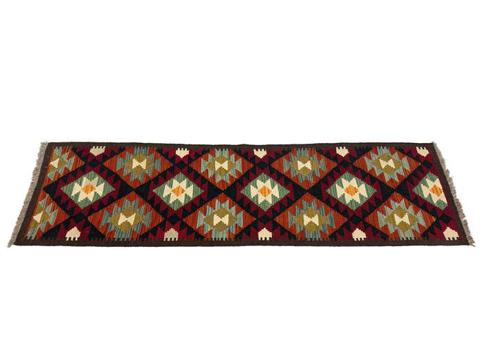 Beautiful Afghan Handmade Kilim Runner -196 x 62 CM