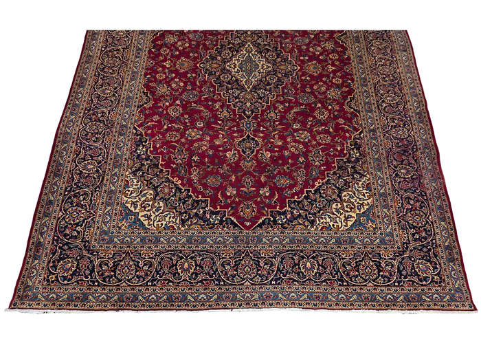 Second Hand Persian Kashan Carpet 410 x 303 CM