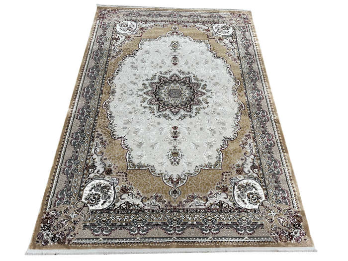 Beautiful Isfahan Machine Made Carpet - 230 x 160 CM
