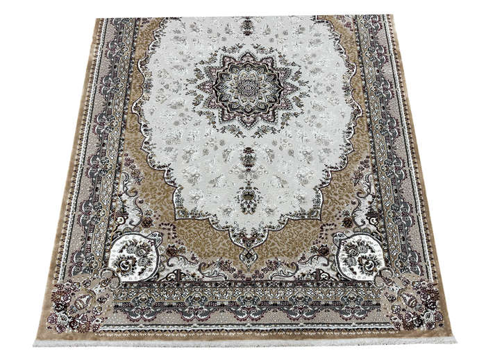 Beautiful Isfahan Machine Made Carpet - 230 x 160 CM