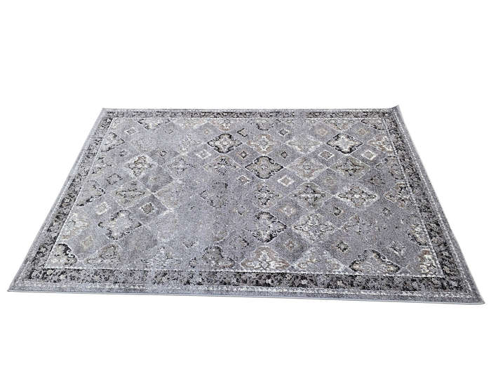 Grey Machine Made Carpet - 230 x 160 CM