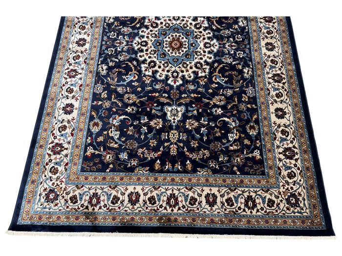 Navy Persian Design Machine Made Carpet - 290 x 200 CM