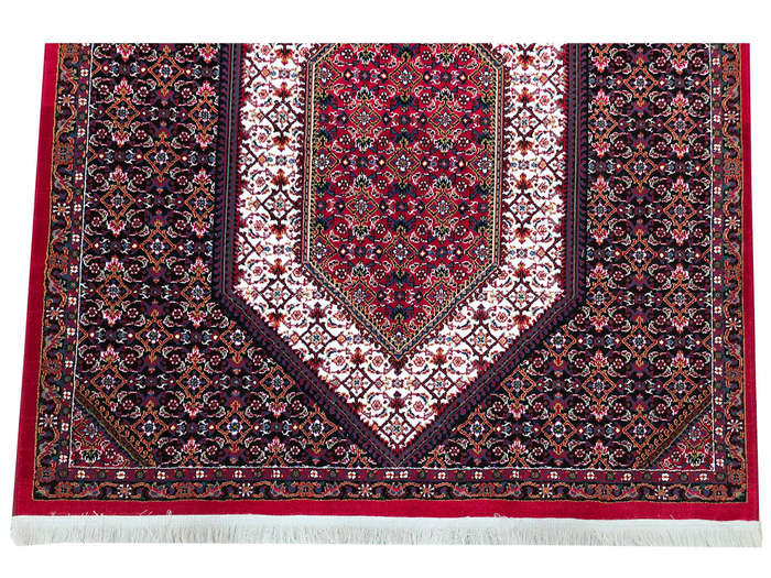 Red Square Machine Made Carpet - 150 x 150 CM
